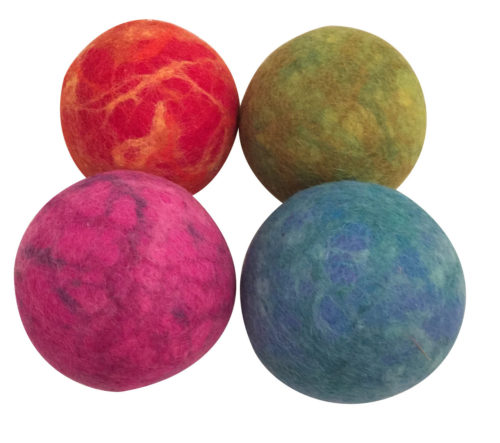 Ballen Gemarmerd 7cm/4