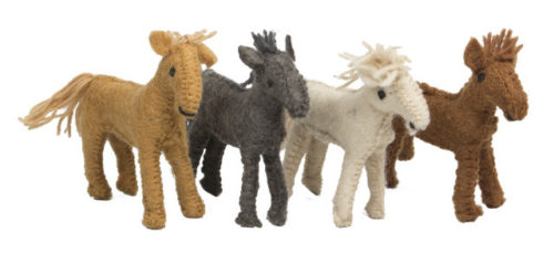 Boerderijpaarden / 4-delig