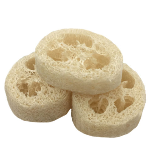 Loofah Plakjes / 3 stuks