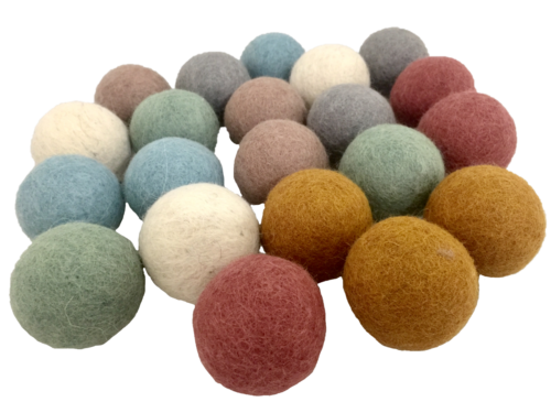 Aardetinten Ballen 5cm /49st