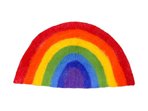 Halve maan Regenboog Speelmat