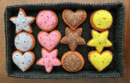 Sorteerbak met Biscuits / 13 stuks