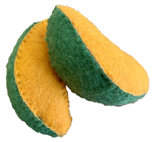 Pompoenstukken / 2 stuks