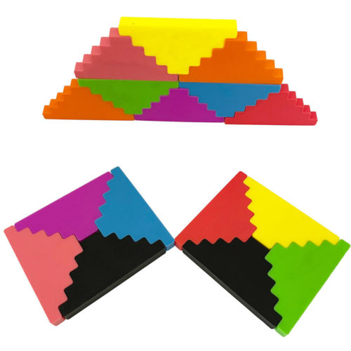 Siliconen trapvormige Blokken / 16 stuks