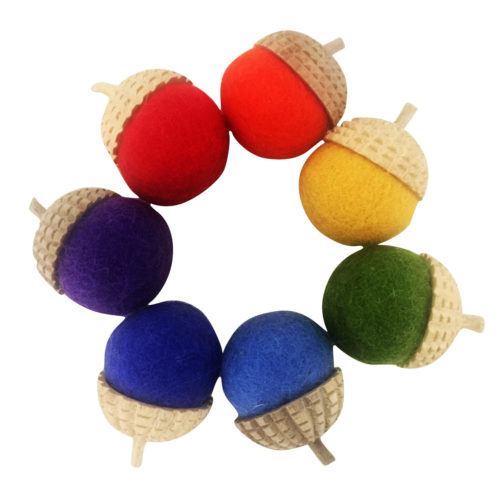 Regenboogeikels / 7-delig