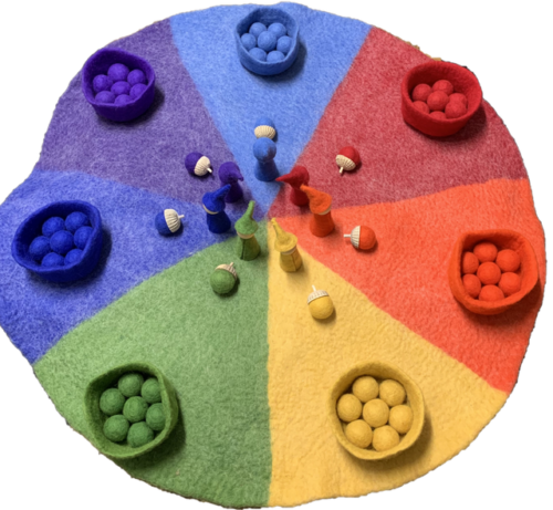 90cm Regenboog Speelmat