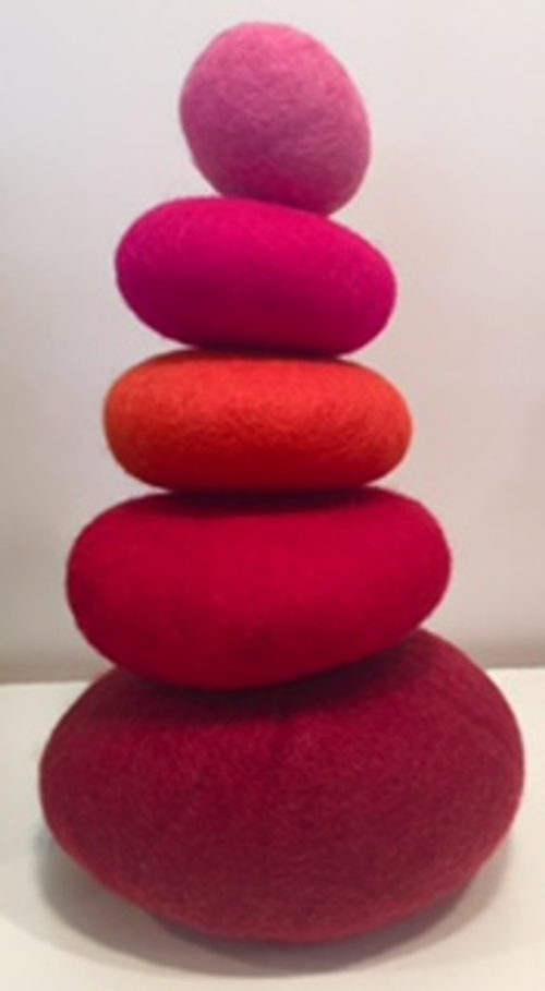 Stapelset / 5-delig rood