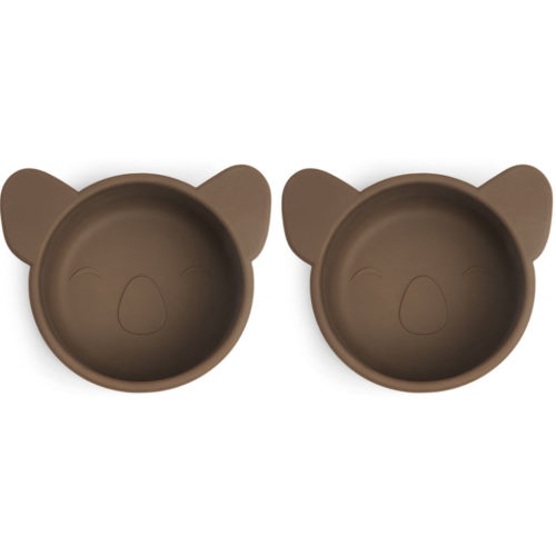 Rosa siliconen snackbox klein 2-pack