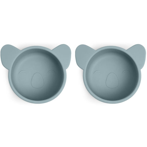 Rosa siliconen snackbox klein 2-pack