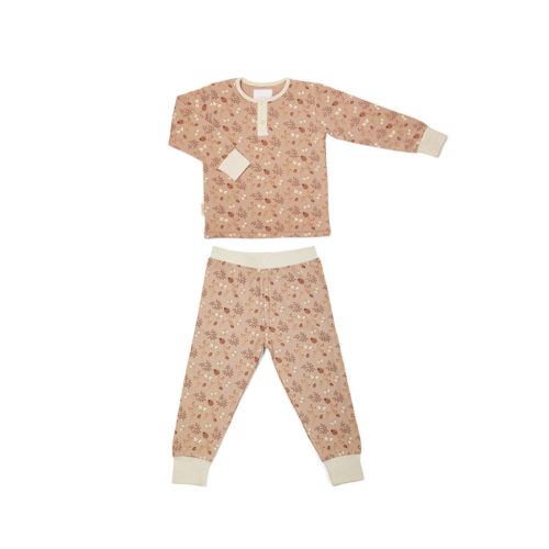 Sara Pyjama zand-bloemen/bijtjes