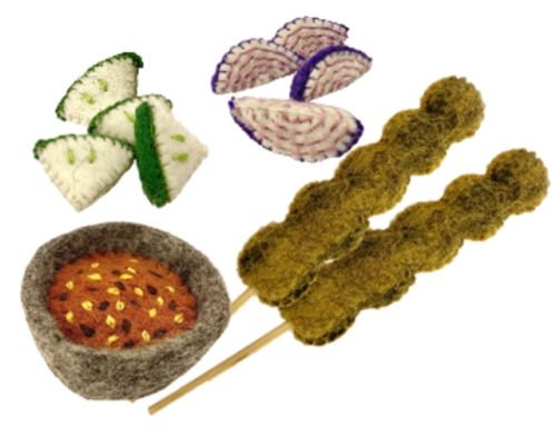 Sate Set / 11 stuks