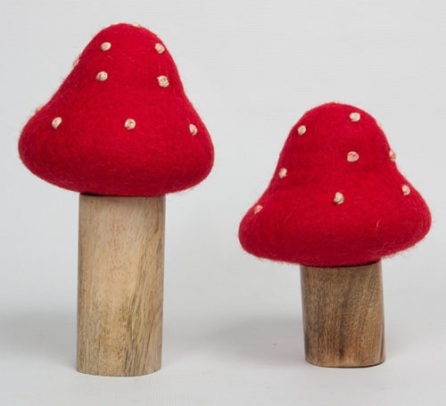 Vliegenzwam Set / 2 stuks
