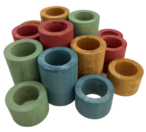 Aardetinten Tubes / 16 stuks