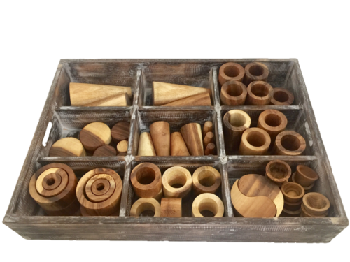 Losse onderdelen Naturel 1 (72 stuks)
