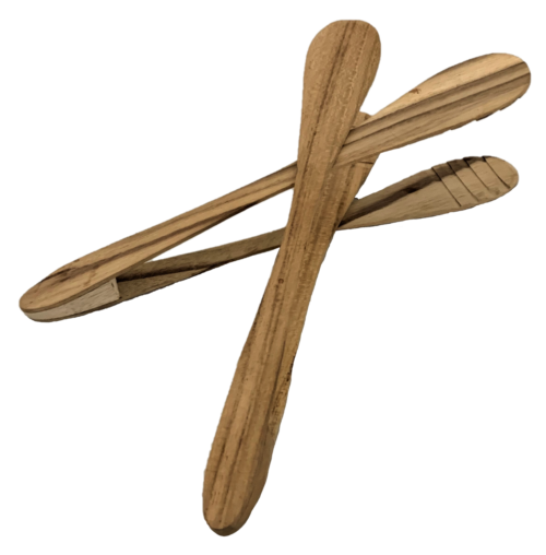 Houten tang / 4 stuks
