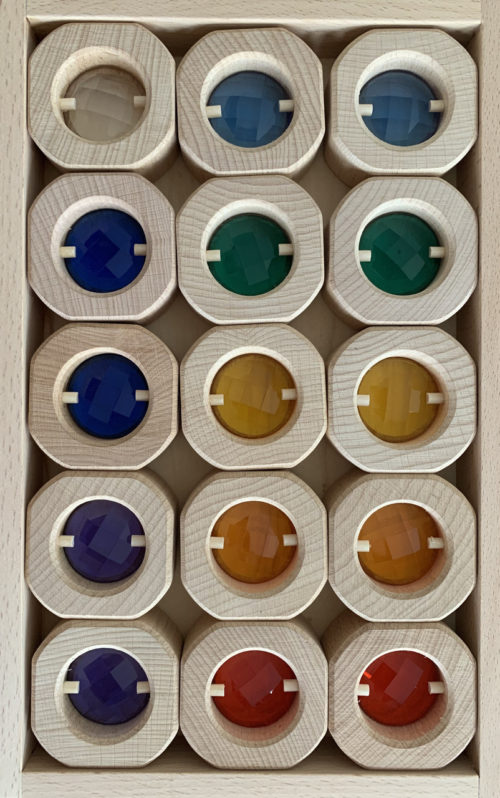 Bitcoin Raam Regenboog Set / 15 stuks