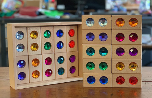 Dubbel Edelsteen Blokken / 20 stuks