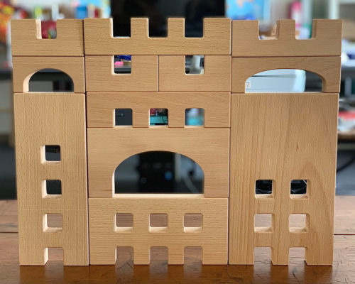 Fortress Building Set / 12 stuks