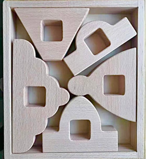 Nederlandse dakstukken / 5 stuks
