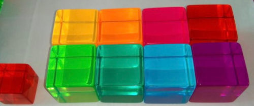 Phatt Acryl Kubussen / 10 stuks