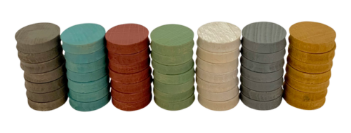 Mini Aardetinten Hol 4cm / 49 stuks