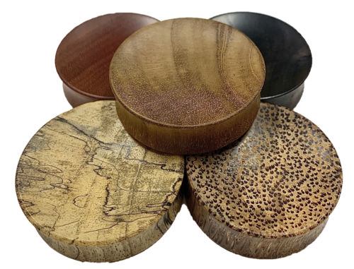 Mini houten Hol 4cm / 5 stuks
