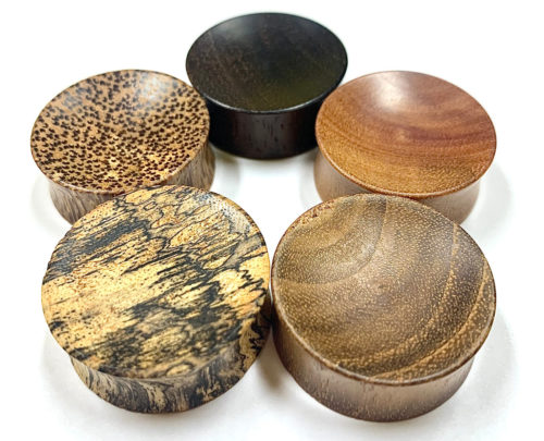 Mini houten Hol 3cm / 5 stuks