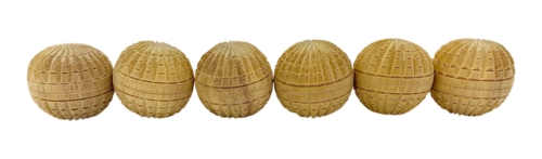 Mini Naturel Eikelballen / 6 stuks