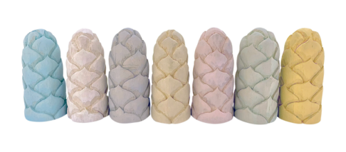 Mini Pastelkleurige Bloemknoppen Lr / 7 stuks