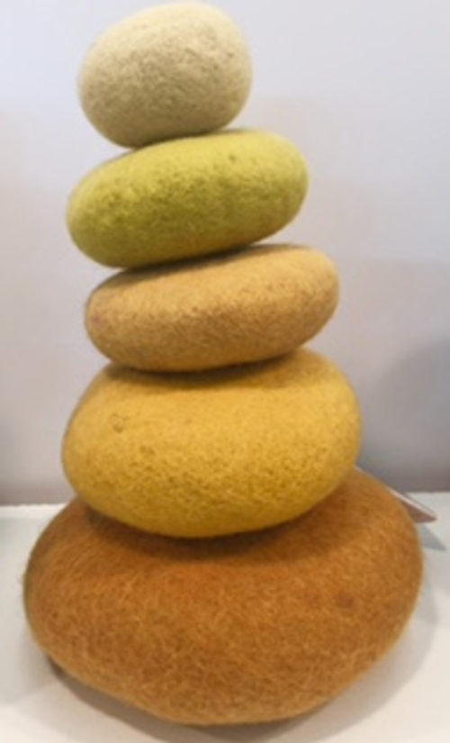 Stapel Set / 5 stuks Geel